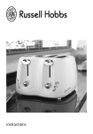 Four Slice Compact Toaster
