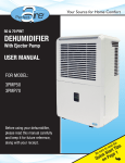 dehumidifier features
