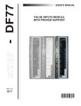 Manual do usurio do DF77