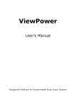 ViewPower Software Manual (V2.11)
