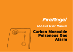 Carbon Monoxide Poisonous Gas Alarm