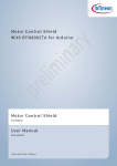 Motor Control Shield Motor Control Shield With
