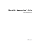 Virtual Disk Manager User`s Guide