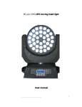 pcs 10W LED moving head light