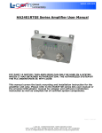 HA2401RTGE USER MANUAL