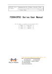 F2X64(RTU) Series User Manual