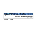 SharePoint 2007 User Guide