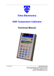 1090 User Manual - Time Electronics