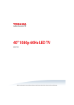 40" 1080p 60Hz LED TV