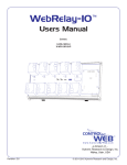 WebRelay-10 Users Manual