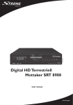 Digital HD Terrestriell Mottaker SRT 8900