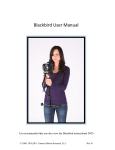 Blackbird User Manual English