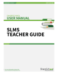 SLMS TEACHER GUIDE