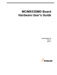 MCIMX53SMD Board Hardware User`s Guide