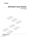 MCF51MM Tower Story Hardware Specification