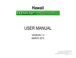 Hawaii USER MANUAL - KIT Solutions Support Site