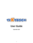 Textboom.com User Manual 2014