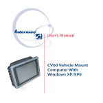 CV60 Vehicle Mount Computer With Windows XP/XPE