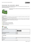 Inline terminal - IB IL 24 DI 8-PAC - 2861247