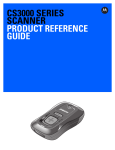 cs3000 series scanner product reference guide