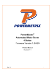 PowerMaster Automated Meter Tester 4 Series