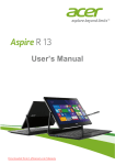 Acer Aspire R7-371T User Guide Manual