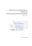 Model-driven Distributed Software Deployment