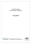 CAR-5010 User`s Manual V1.0