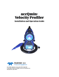 accQmin Velocity Profiling System User Manual