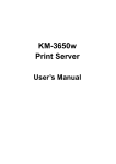 KM-3650w Print Server - KYOCERA Document Solutions