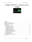 Pololu - Pololu AVR C/C++ Library User`s Guide