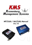 MP25(M) / MA25(M) Manual V4.14