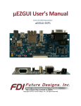 µEZGUI User`s Manual - Future Designs Inc.