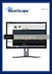 BeanScape® user Manual