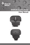 BINRUN Control Valve User Manual