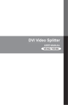 DVI Video Splitter
