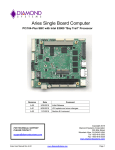 Aries User Manual - Diamond Systems Corporation