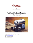 Hottop Coffee Roaster User Manual