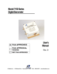 User`s Manual Model 7150 Series Digital Barometer