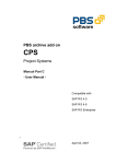 PBS archive add on CPS - Manual Part C - User Manual -
