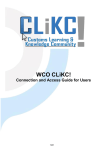 user manual - CLiKC, the WCO Customs Learning and Knowledge