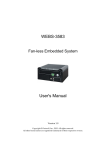 WEBS-3583 User`s Manual_V1 0