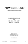 POWERHOUSE - the NCE Information Station