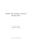 AnGST: The Analyzer of Gene & Species Trees - Alm Lab