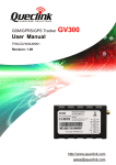 GV300 User Manual - Rainbow wireless. Quectel, Queclink, Maestro