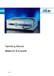 bluepoint 4 ecocure User Manual