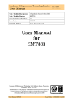 SMT381 User Manual - Sundance Multiprocessor Technology Ltd.