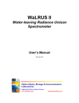 WALRUS II Manual B - Hobi Instrument Services