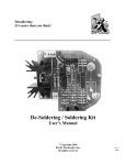 Desoldering