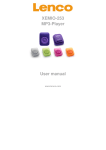 XEMIO-253 MP3-Player User manual